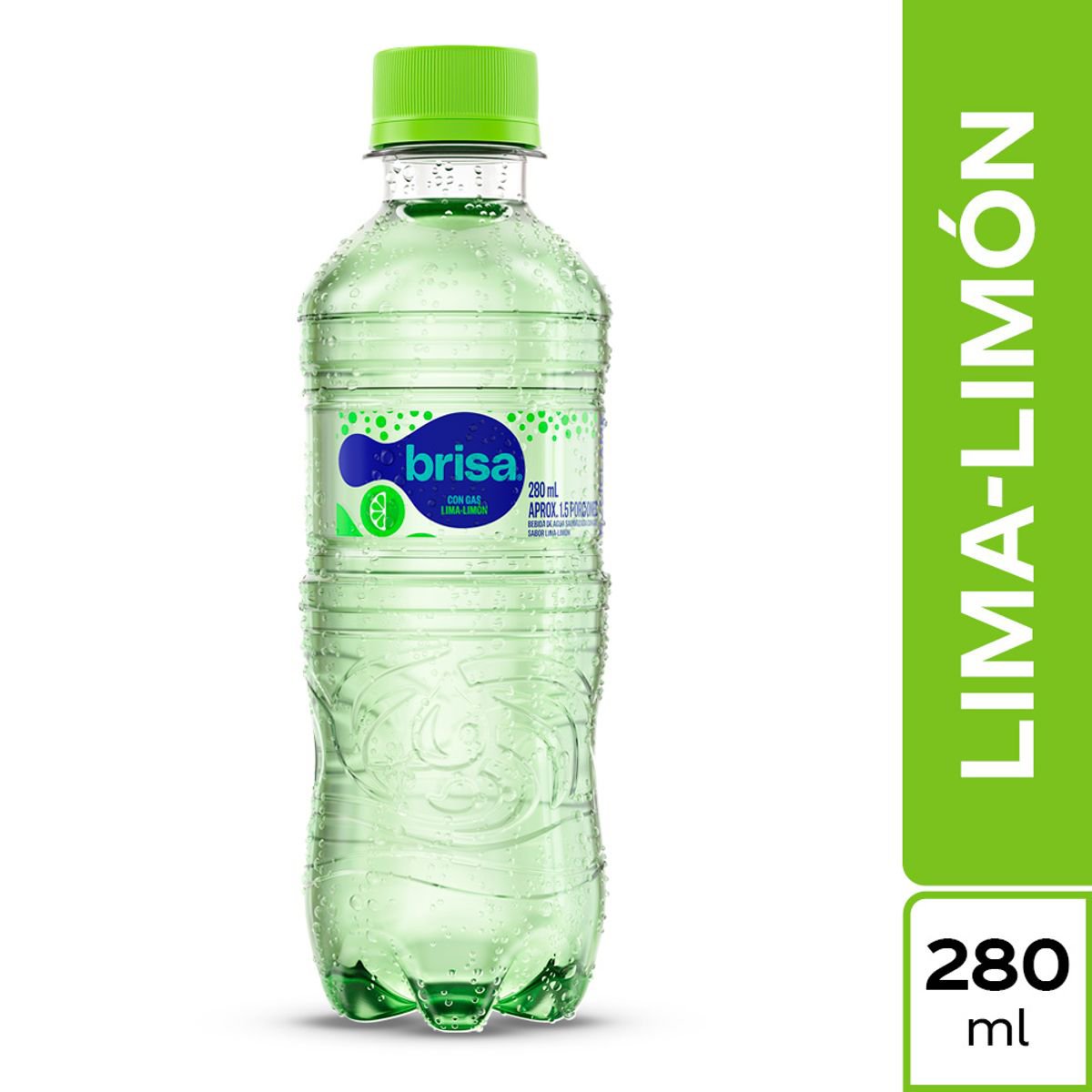 Agua Saborizada Brisa Mandarina - Limón - Manzana 280ml x24und