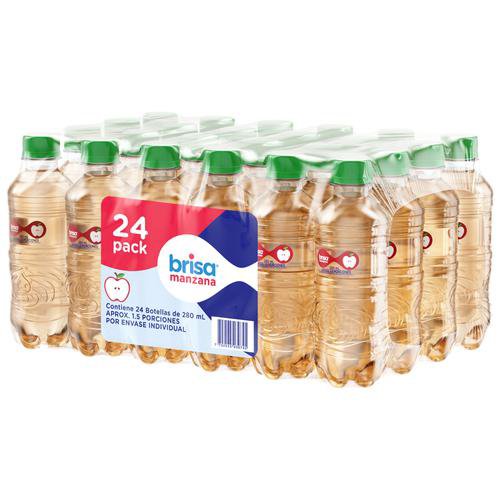 Agua Saborizada Brisa Mandarina - Limón - Manzana 280ml x24und - Imagen 4