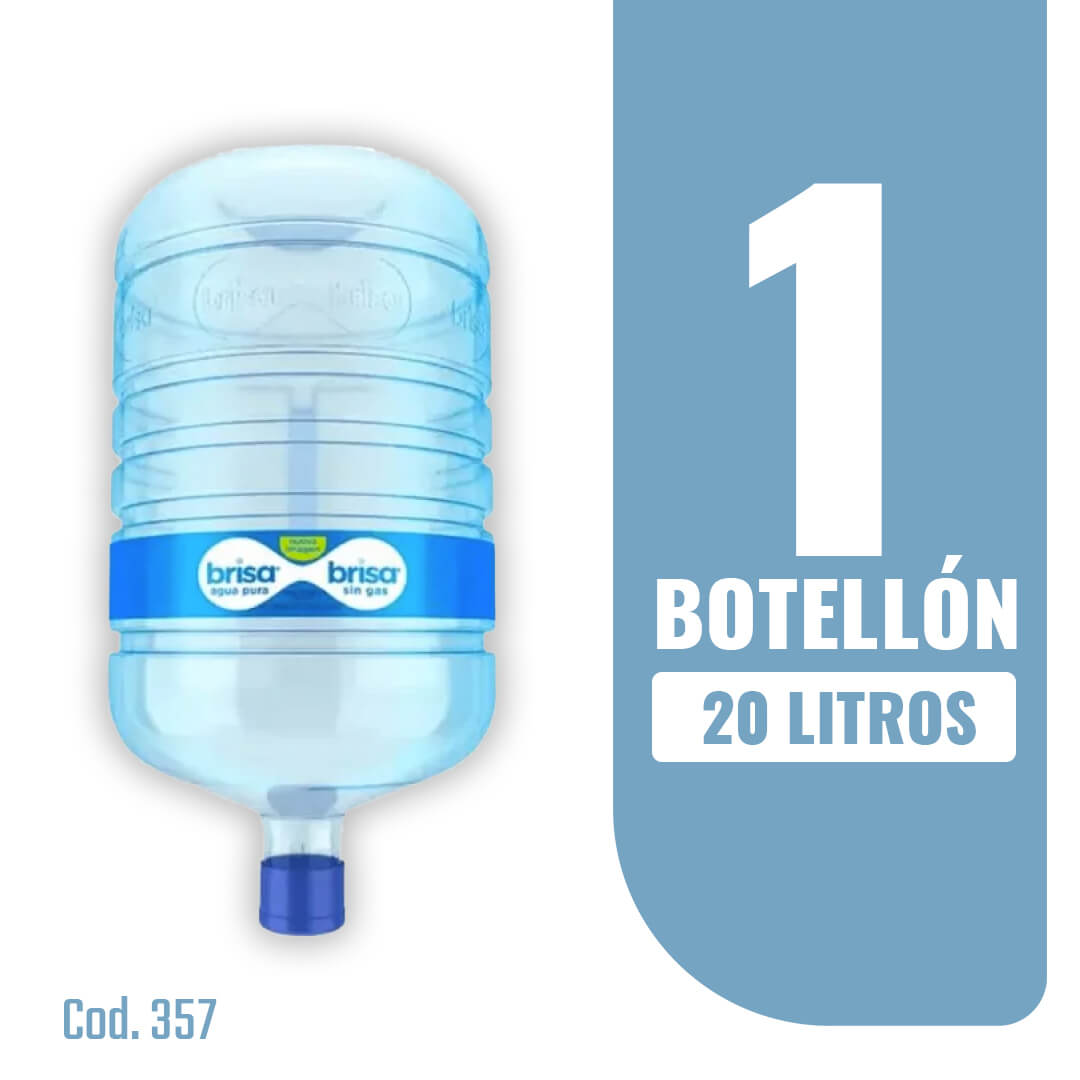 Botellón con Agua Brisa 19,5 Litros - 5 Galones - Imagen 3
