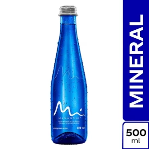 Agua Manantial 500ml x12und SIN GAS Vidrio