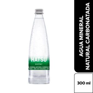 Agua Hatsu x 24und Agua CON GAS  300ml
